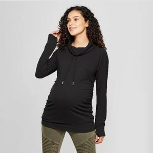 Isabel Maternity Cowl Neck Sweater